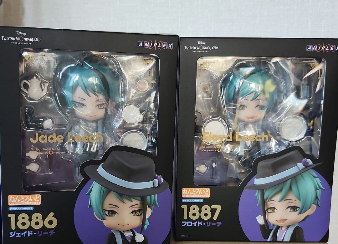 ツイステ　フロイド　ジェイド　ねんどろいど