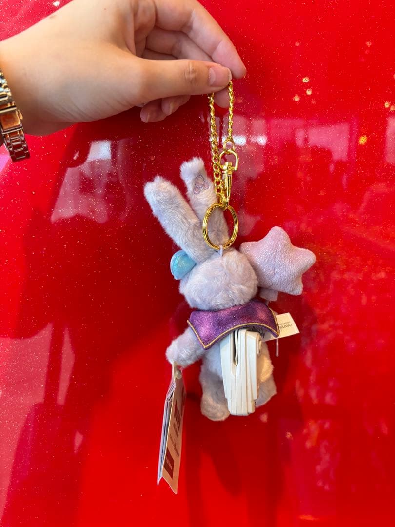 香港　香港ディズニー　ステラ・ルー　ステラルー　ストラップ　風船