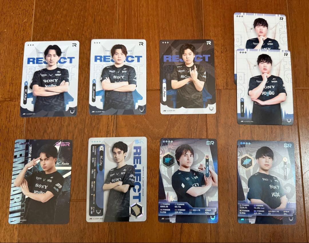 バラ売⭕️ IJLカード第五人格AWG FL SZ RC AXIZ DFM QTD