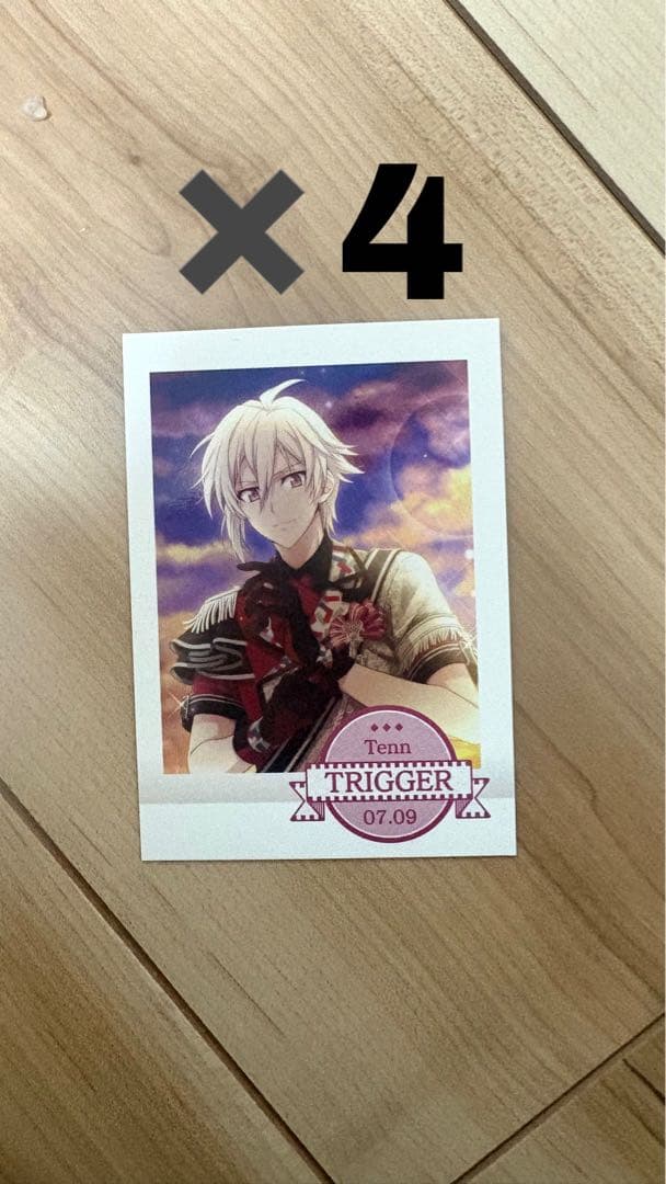 アイナナ　trigger 九条天　缶バッジ　パシャこれセット