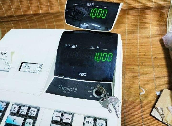 テックレジスター　MA-500　ツインプリンター　人気機種　911022