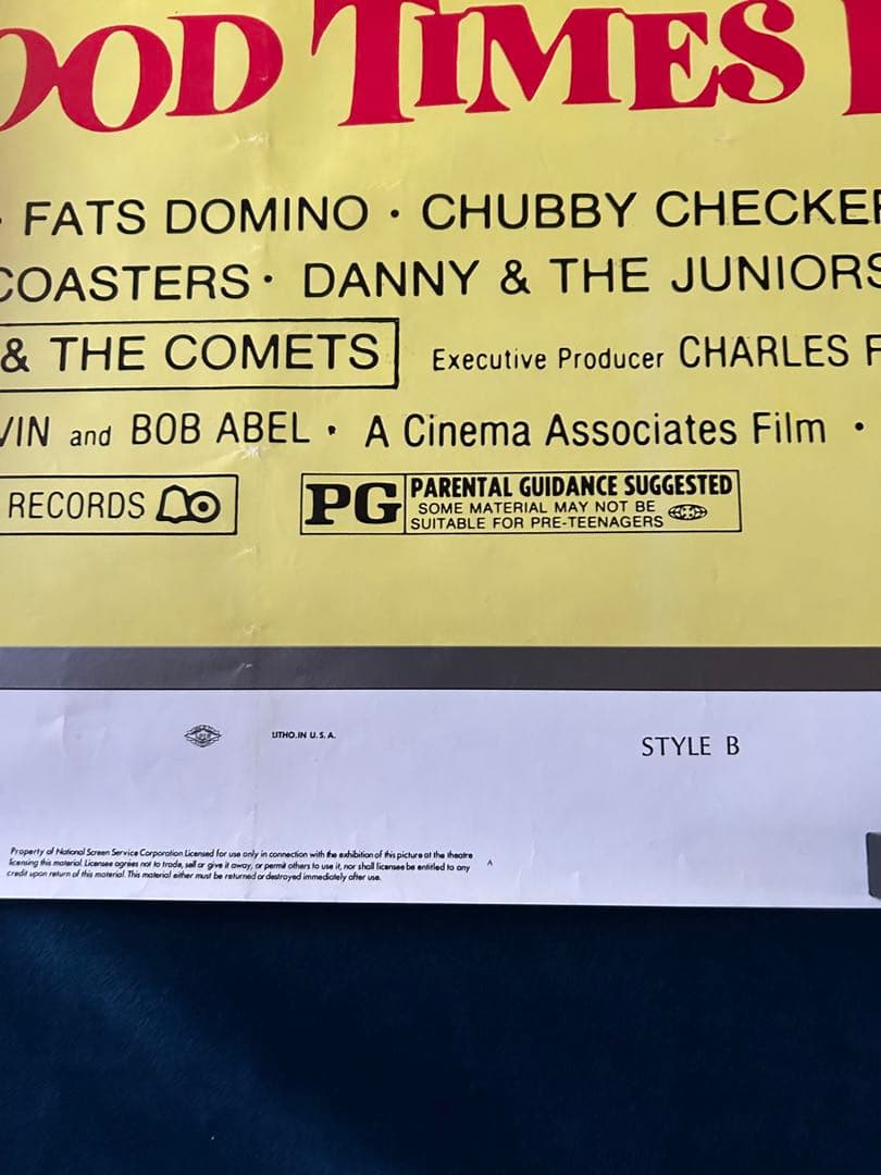 レット・ザ・グッド・タイムズ・ロール　USオリジナル映画ポスター