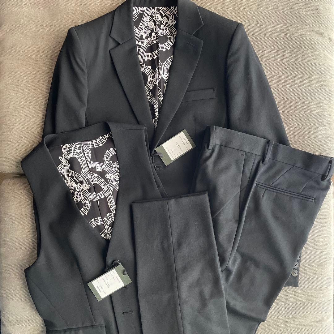 【希少】NUMBER (N)INEセットアップスーツ&テーラードベスト　メンズ