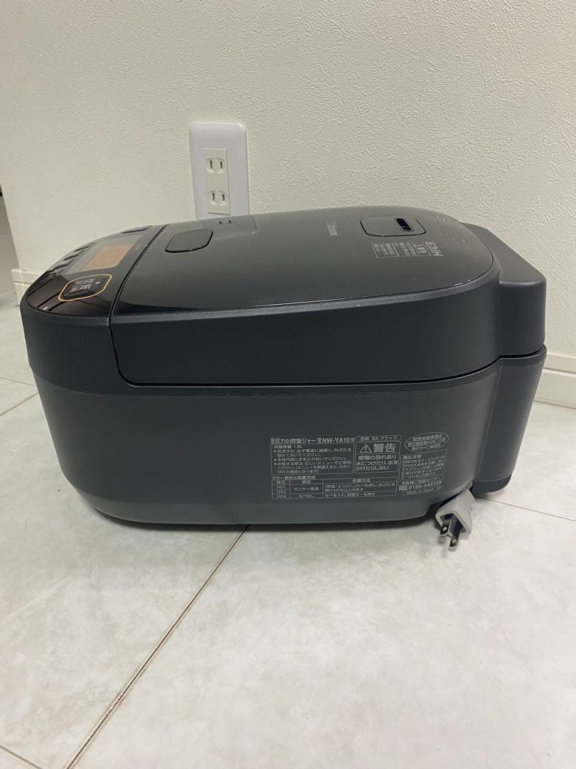 【美品】象印 極め炊き 圧力IH炊飯ジャー NW-YA10