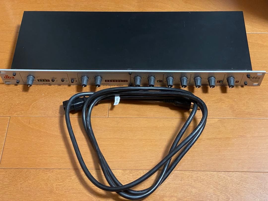 dbx286s マイクプリアンプ/プロセッサー