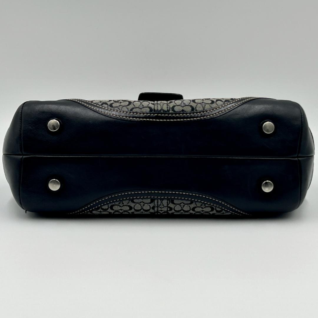 極美品✨コーチ ハンドバッグ ソーホー ミニシグネチャー トップハンドル 保存袋