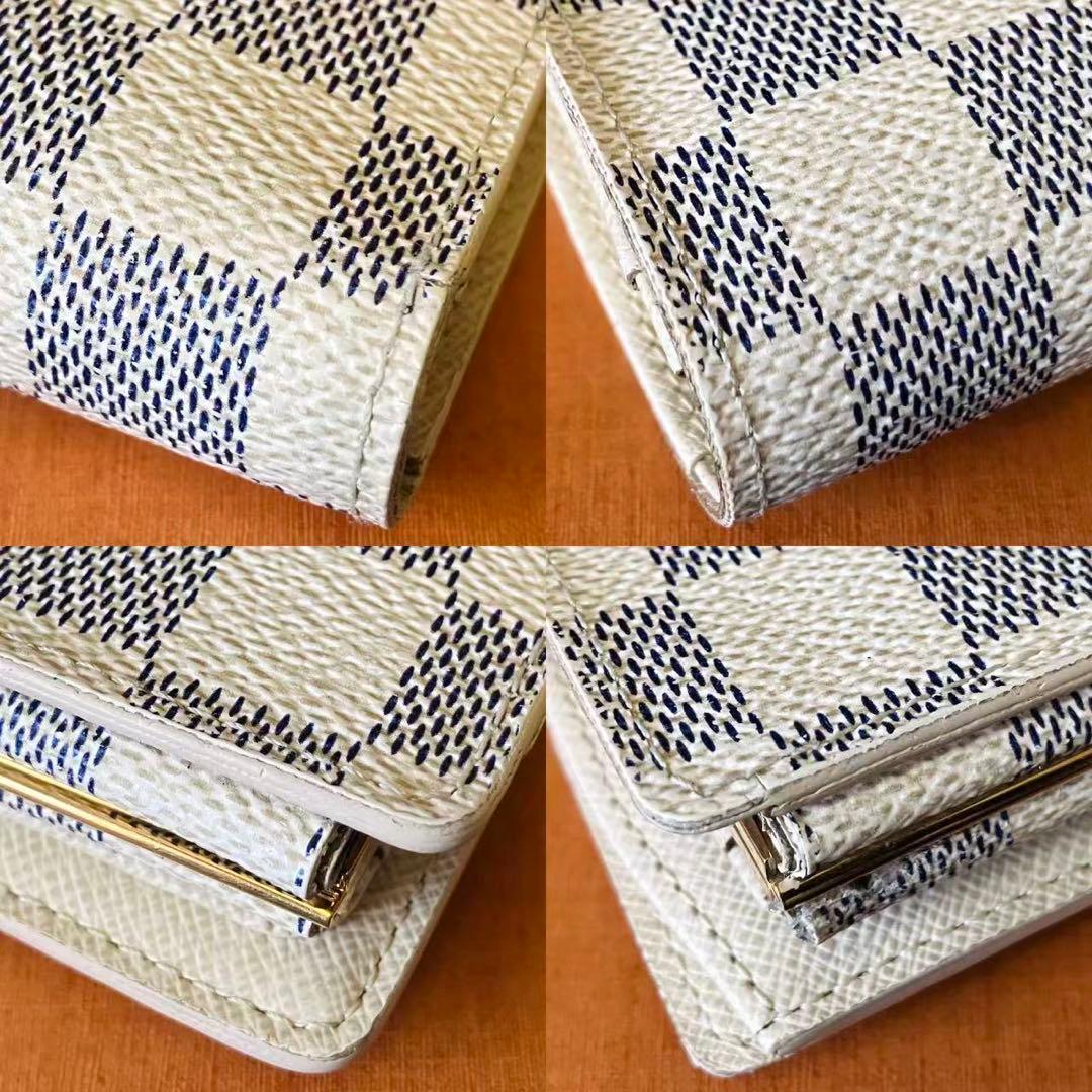 LOUIS VUITTON ダミエ アズールポルトフォイユ ヴイエノワ 訳あり❣️