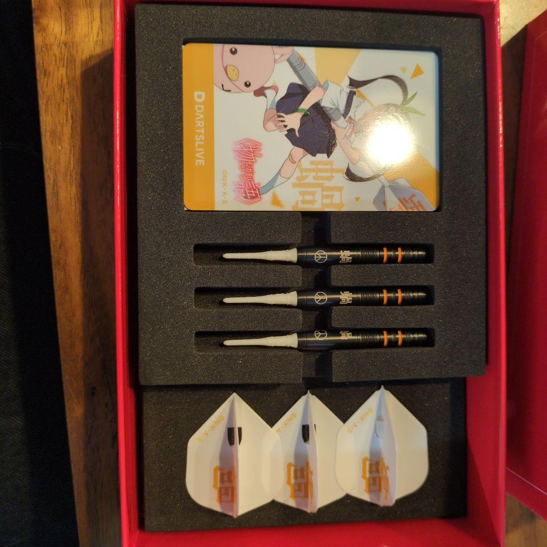 八九寺真宵 ダーツセット DARTSLIVE(ダーツライブカード未使用)