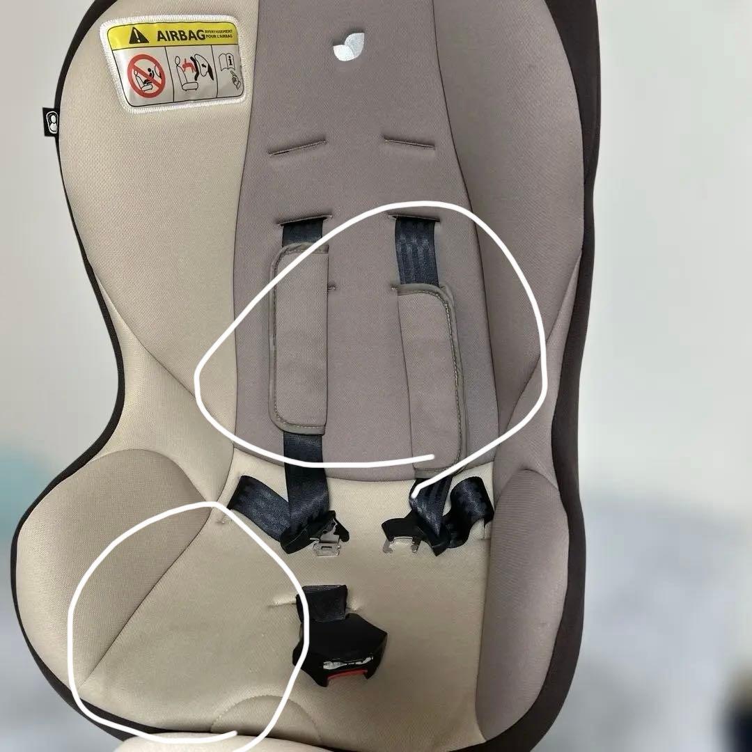美品!!Joieチャイルドシートチルト新生児対応ベージュモカ色 クリーニング済
