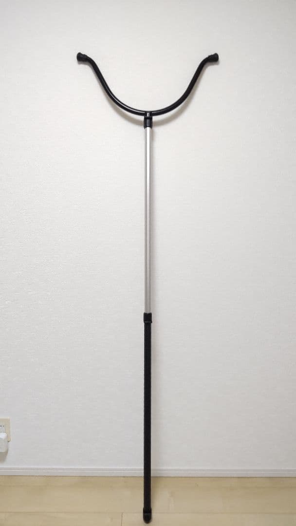 アルミ製 さすまた 全長192cm 全幅56cm 2本セット 防犯 護身 軽量