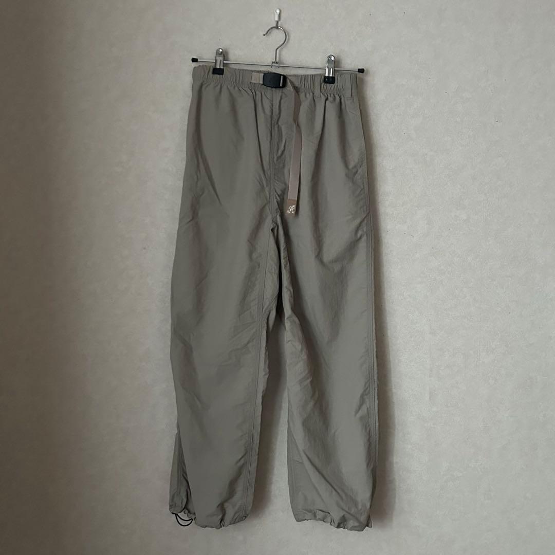 【美品】GRAMICCI グラミチ　ナイロンパンツ　グレー　サイズフリー