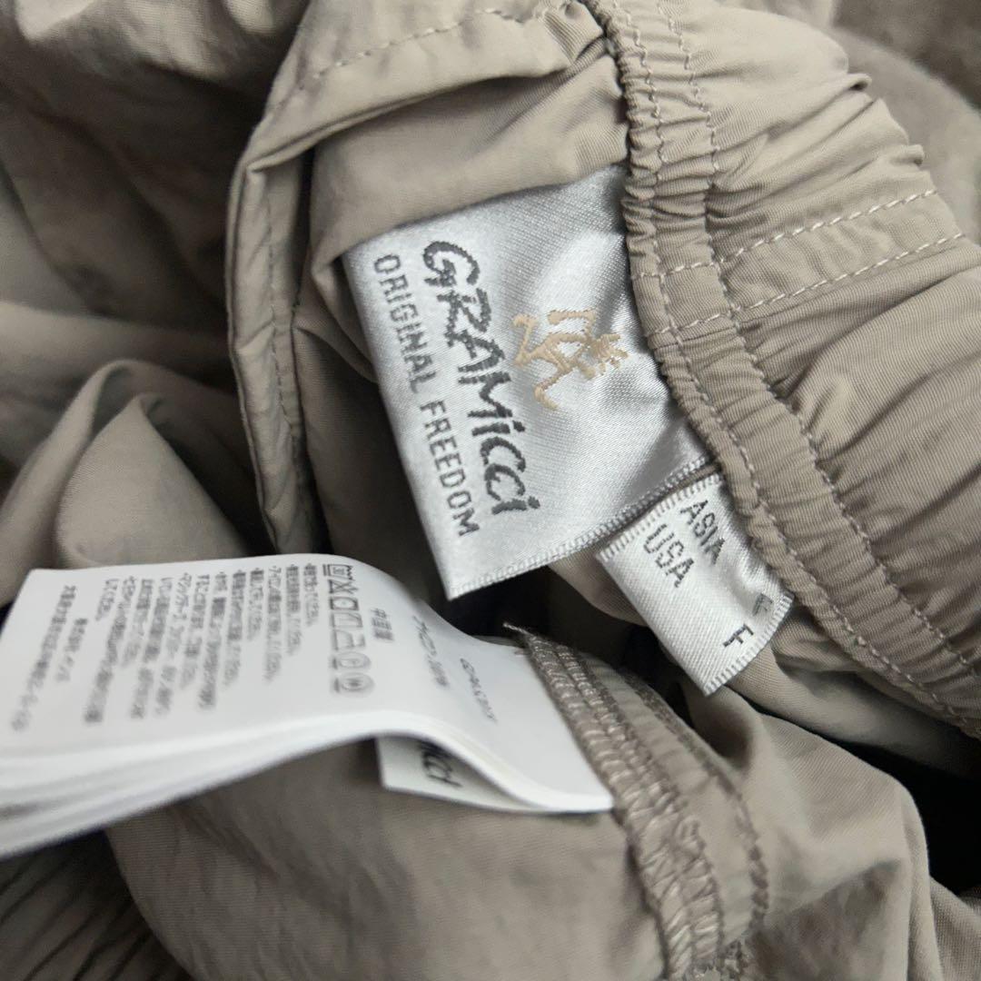 【美品】GRAMICCI グラミチ　ナイロンパンツ　グレー　サイズフリー