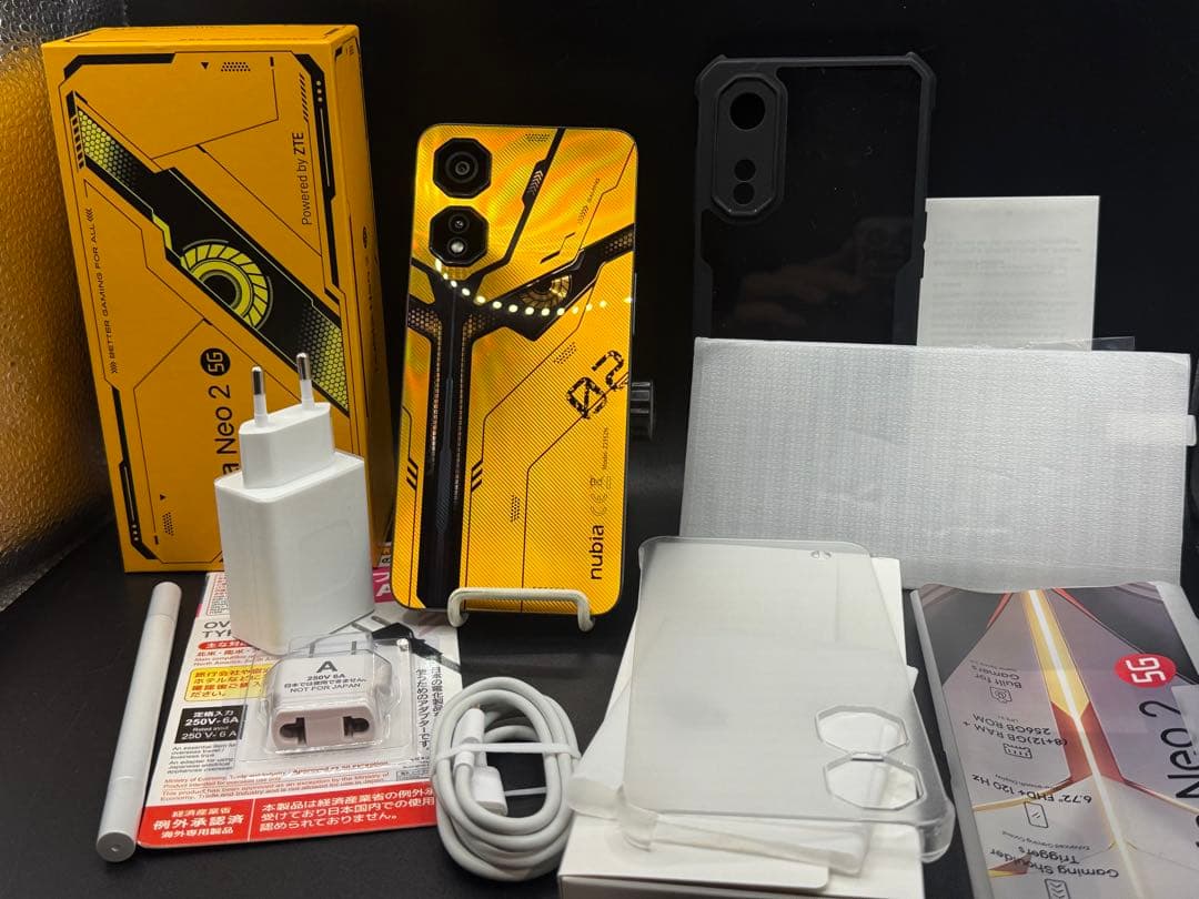 美品Nubia neo 2グローバル版8GB256GBケース保護シート日本用充電