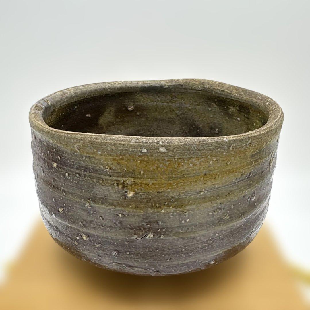 備前　山本陶秀　茶盌