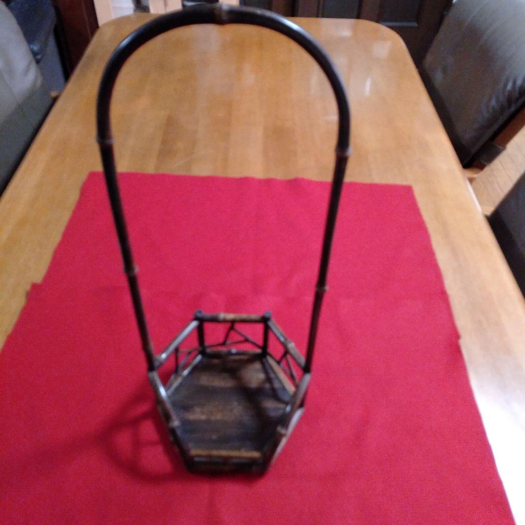 お煎茶　竹製涼炉台