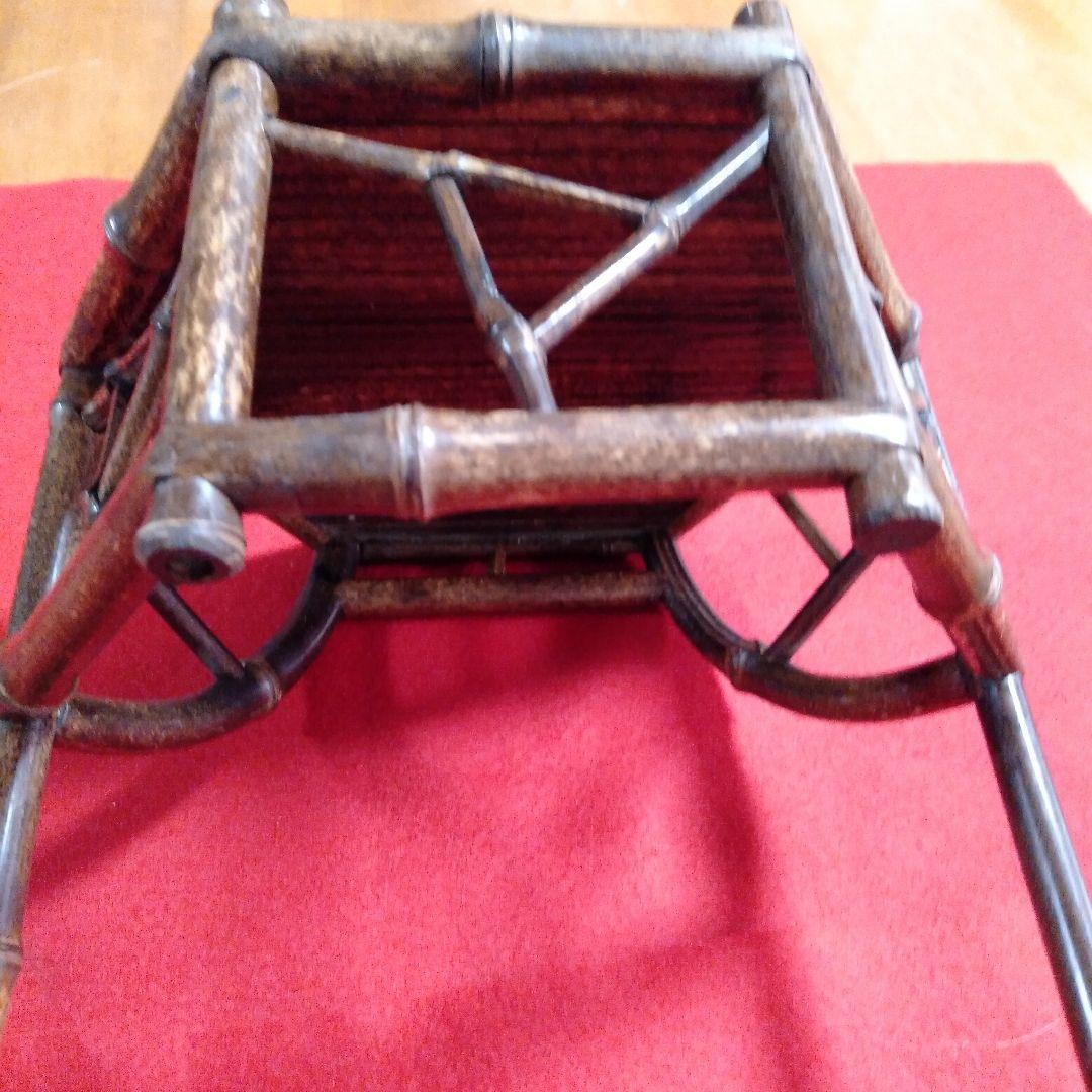 お煎茶　竹製涼炉台