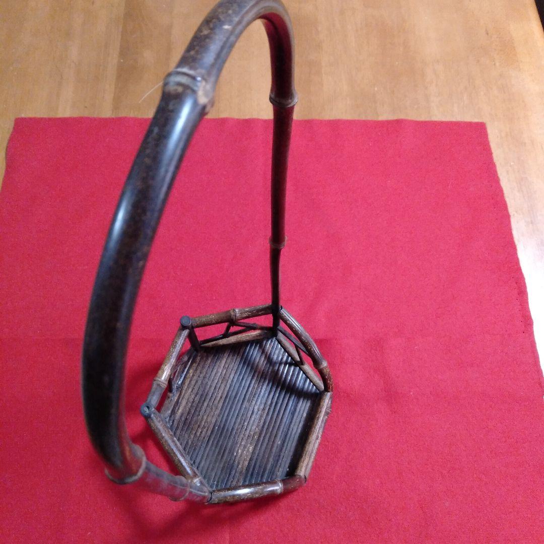 お煎茶　竹製涼炉台