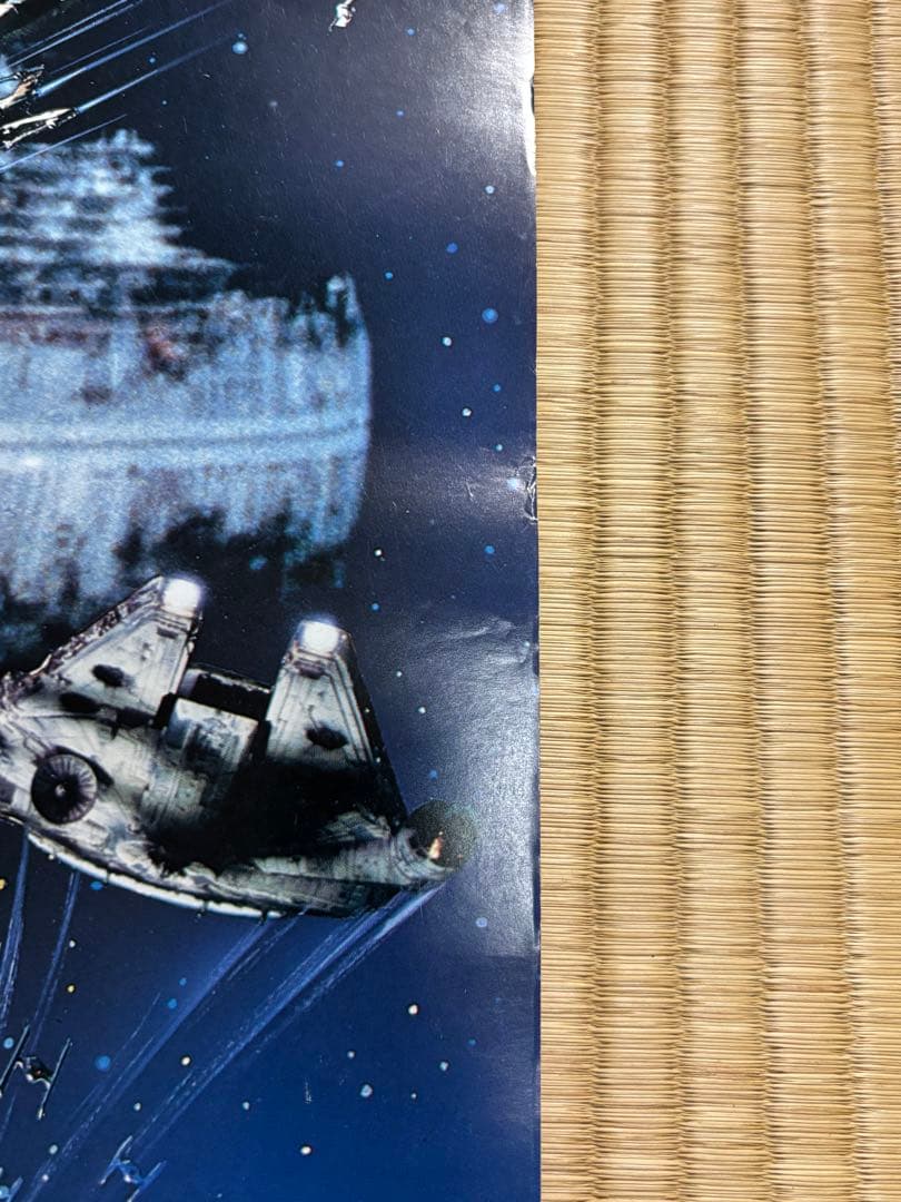 超貴重！1983年映画ポスター　スターウォーズ　ジェダイの復讐