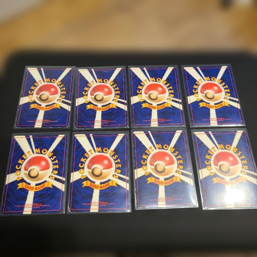 旧裏　ポケカ　初期　ピカチュウ　フリーザー　エーフィ　シャワーズ　トゲチック