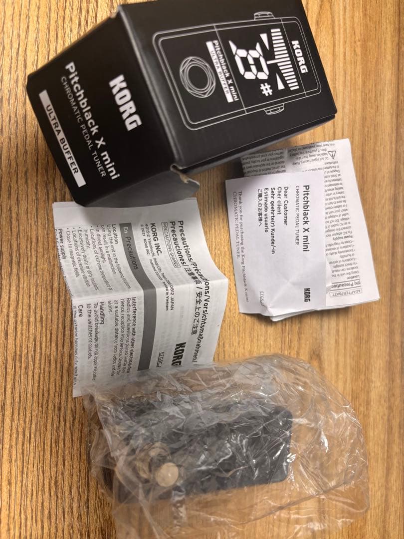 KORG Pitchblack X Mini チューナー