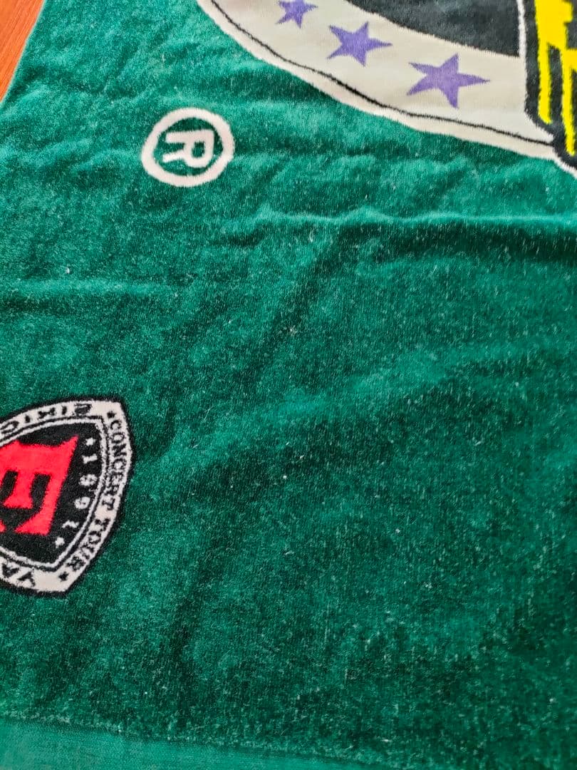 【未使用】矢沢永吉 スペシャルビーチタオル SBT '91エンブレム スリーロゴ