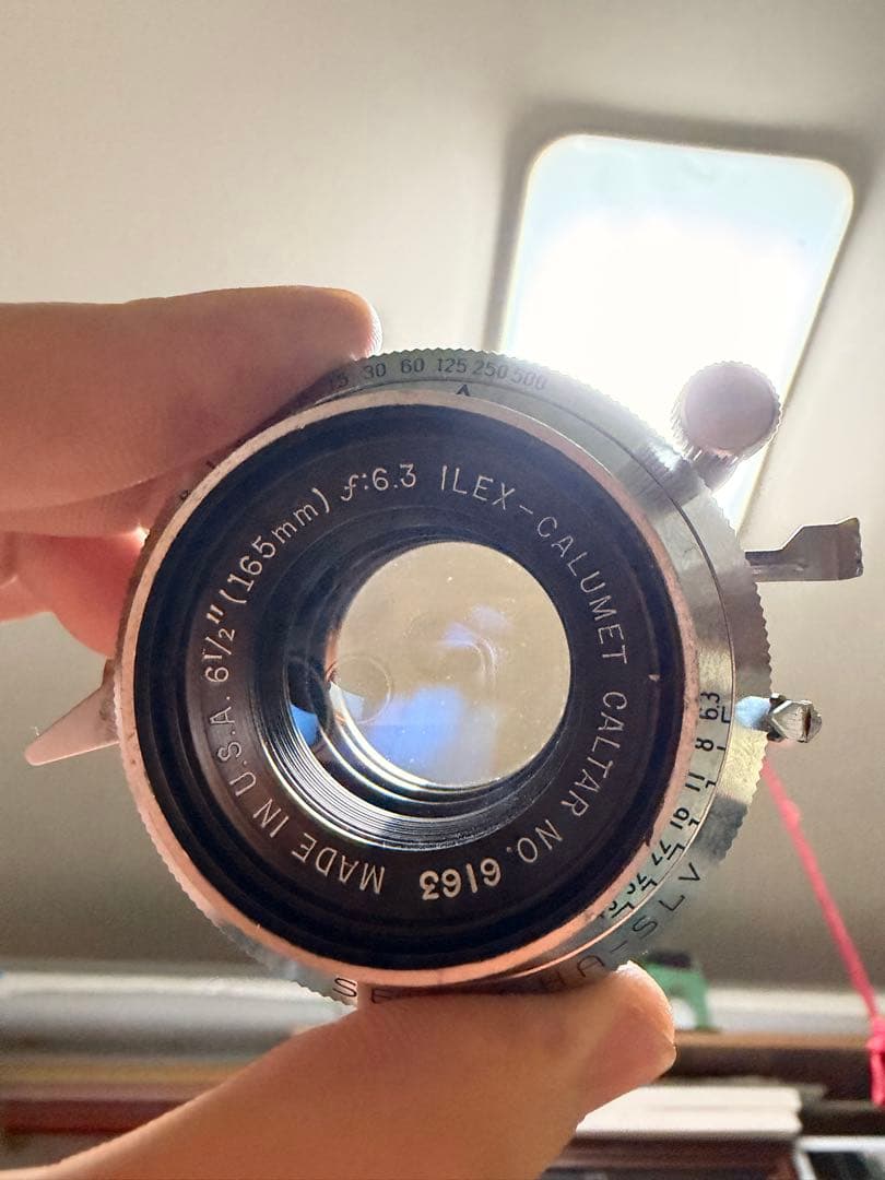 ILEX-CALUMET 165mm f/6.3 レンズ