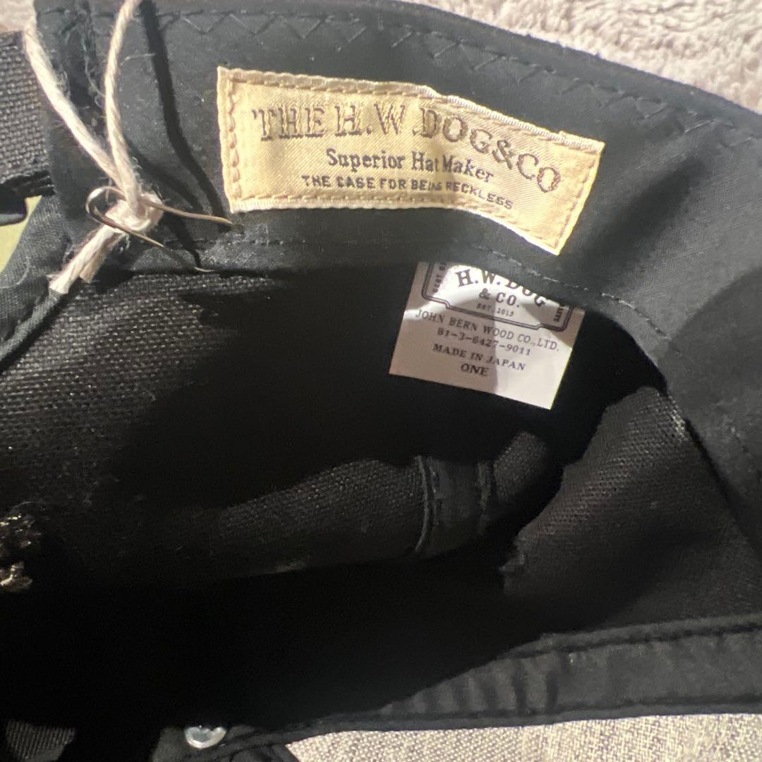 新品タグ付　THE H.W DOG&CO MID PRO FILE CAP
