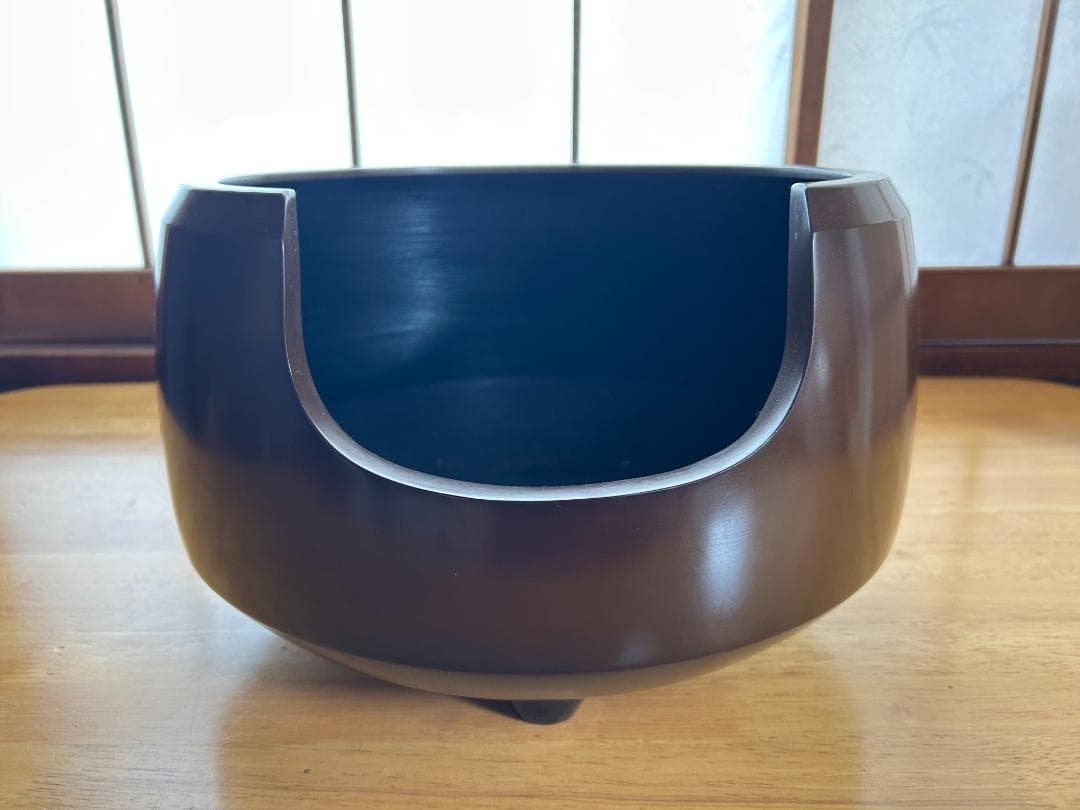 【風炉】どうあん風炉　面取風炉　セット　一回のみ使用