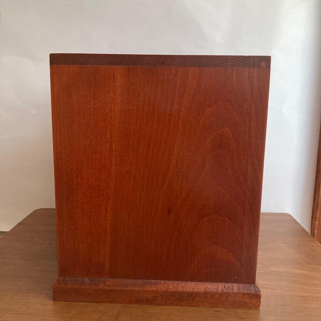 木製引き出し　薬箱　抽斗 箪笥 書類棚　カリモクや中川政七商店、けやき工芸好き