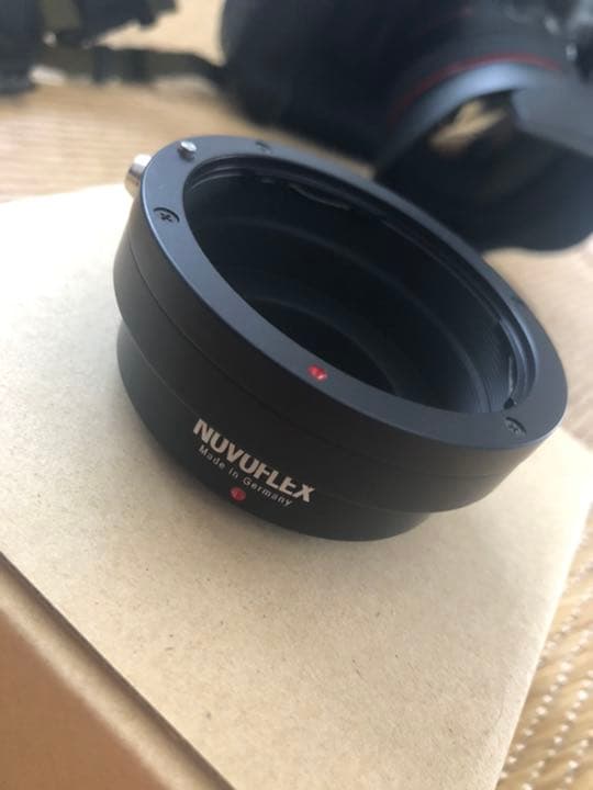 NOVOFLEX マイクロフォーサーズにEFレンズを付ける アダプター
