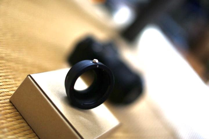 NOVOFLEX マイクロフォーサーズにEFレンズを付ける アダプター