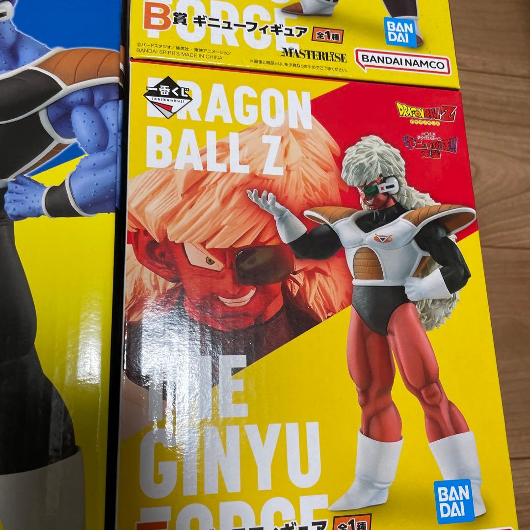 ギニュー特戦隊 一番くじ フィギュア 未開封 ドラゴンボール