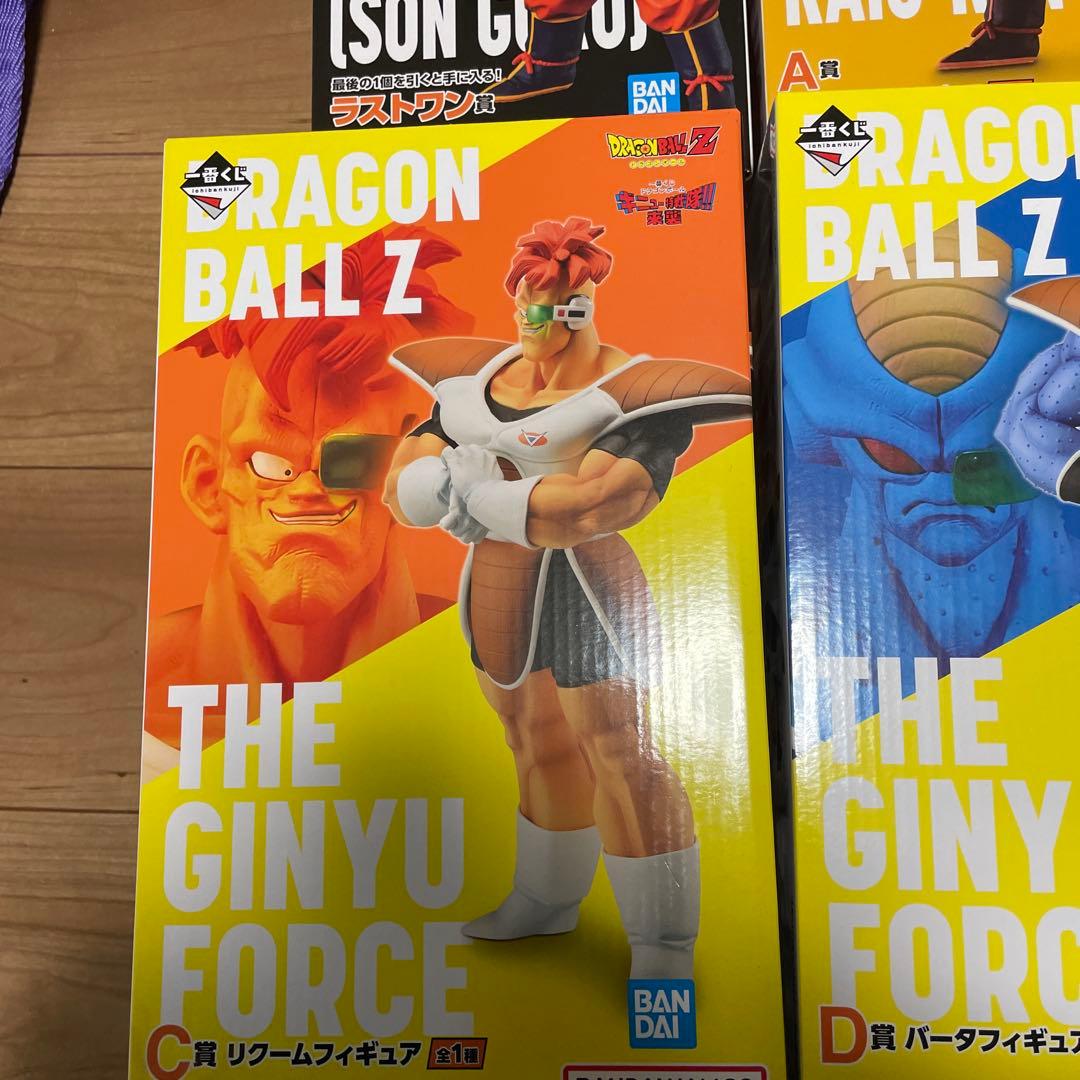 ギニュー特戦隊 一番くじ フィギュア 未開封 ドラゴンボール