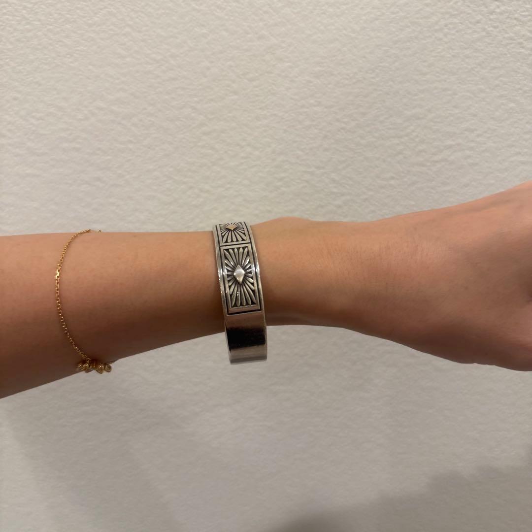 14金ハワードネルソン　サンバーストバングル