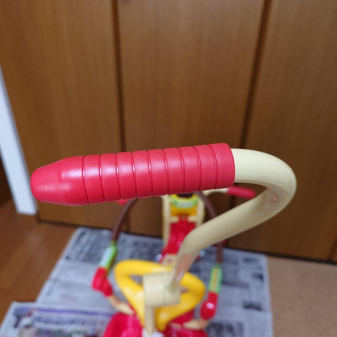 アンパンマン 三輪車 押し棒付き