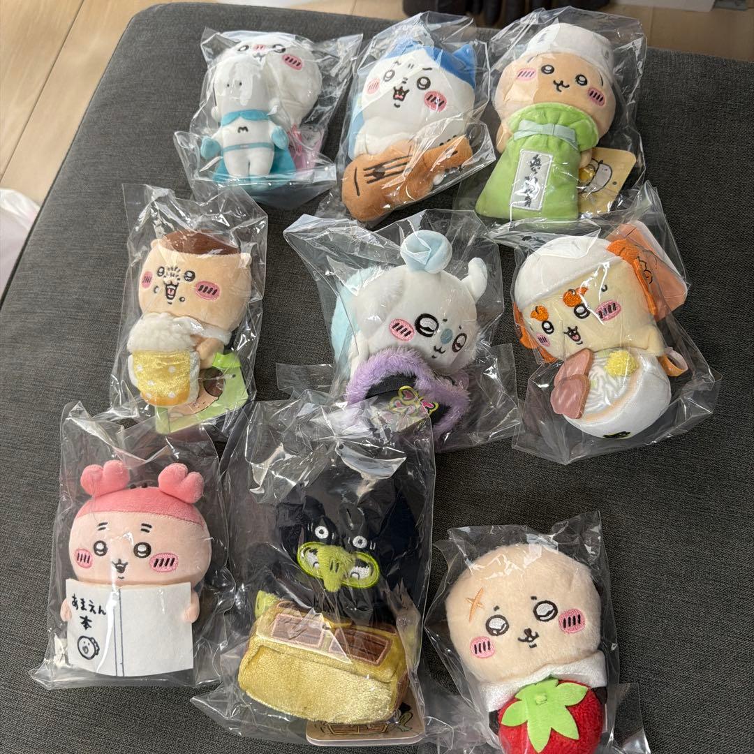 デスクトップから見守るひっかけぬいぐるみ　ちいかわらんど　全種セット　新品未開封