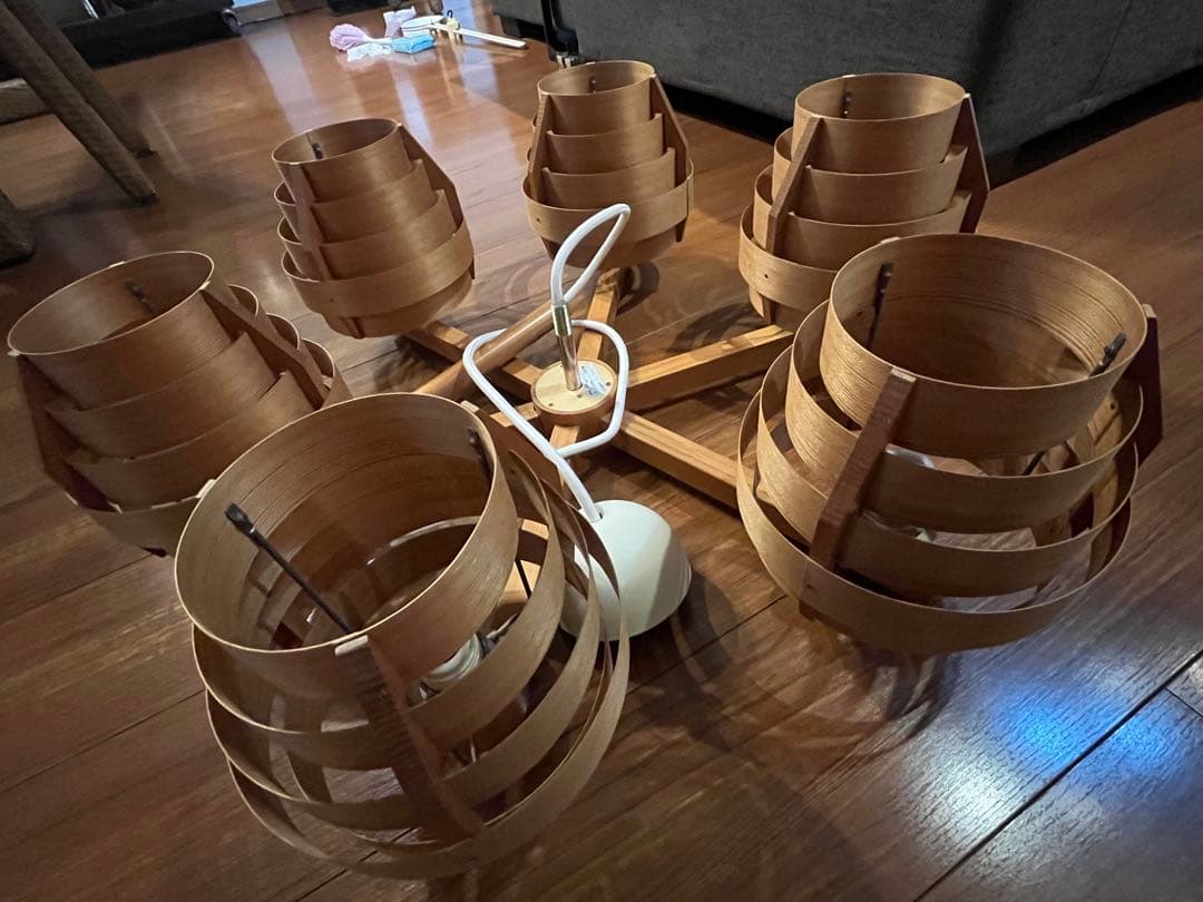 JAKOBSSON LAMP（ヤコブソンランプ）シャンデリア パインΦ657mm