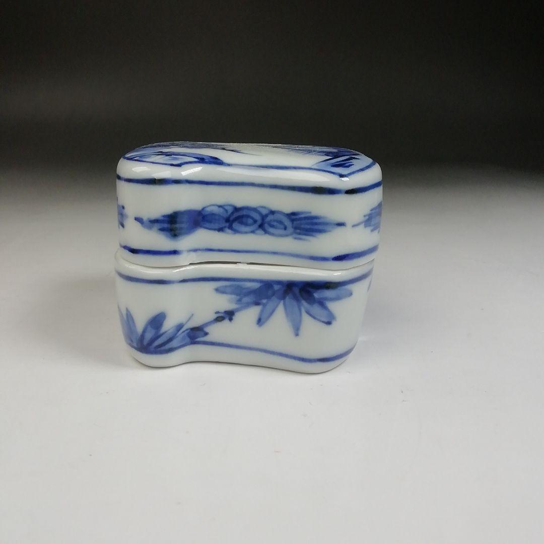 Ｗ１２　香合　『銀杏　香合』『高野昭阿弥 造』　共箱　茶道具