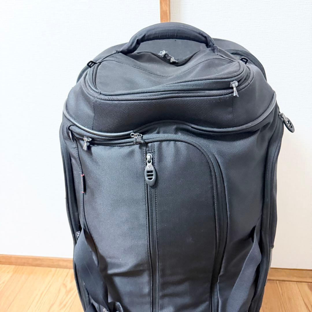 TUMI　テック　トラベルキャリーケース　大容量　2輪　ナイロン　黒