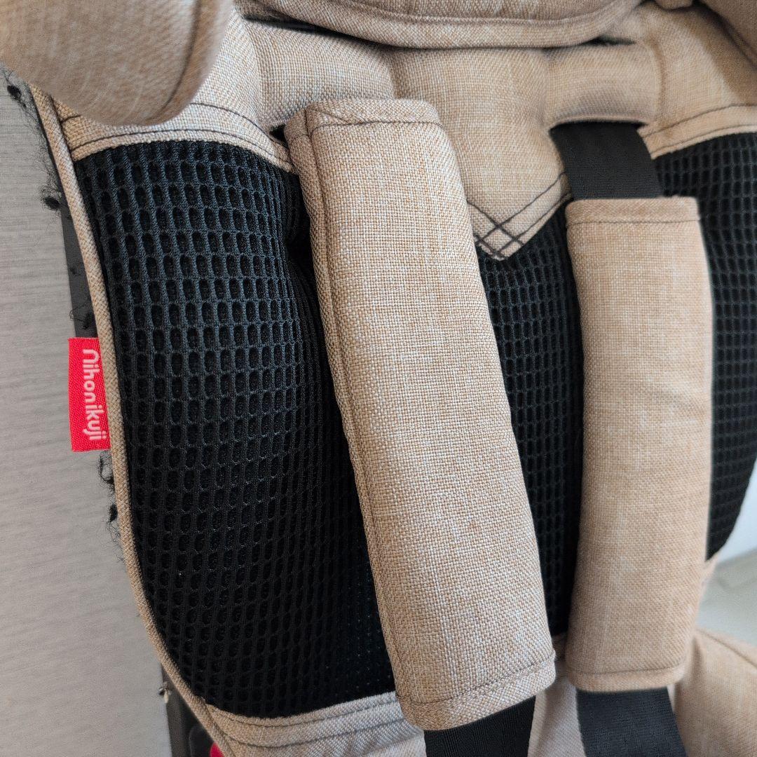 【状態良好】日本育児 トラベルベスト EVO チャイルドシート 6ベージュ