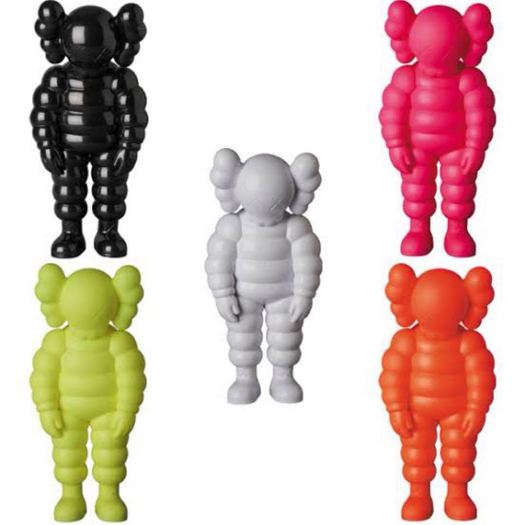 新品未開封 kaws what party figure 5体セット