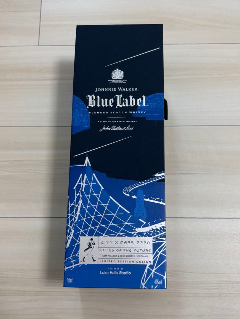ジョニー・ウォーカーブルーラベル CITY X MARS 2220 限定版 新品