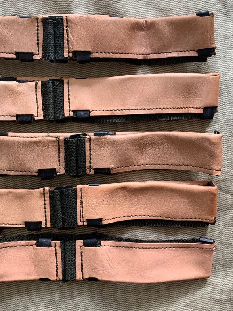 アメリカ軍 水筒カバー ヘルメットライナー用バンド×5本 まとめて デッド