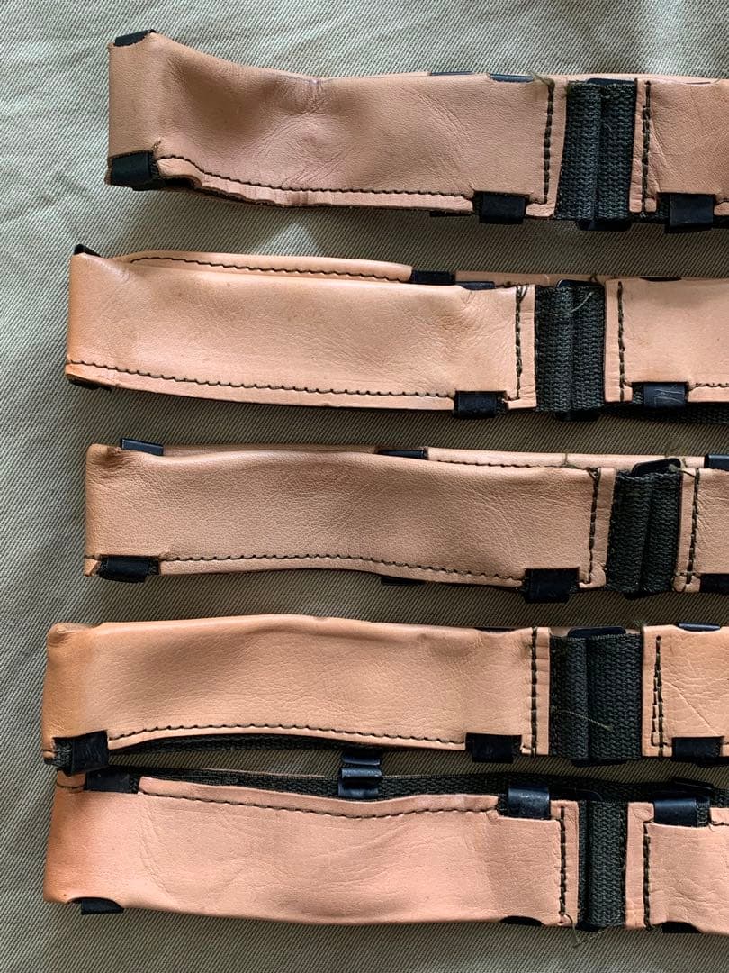 アメリカ軍 水筒カバー ヘルメットライナー用バンド×5本 まとめて デッド