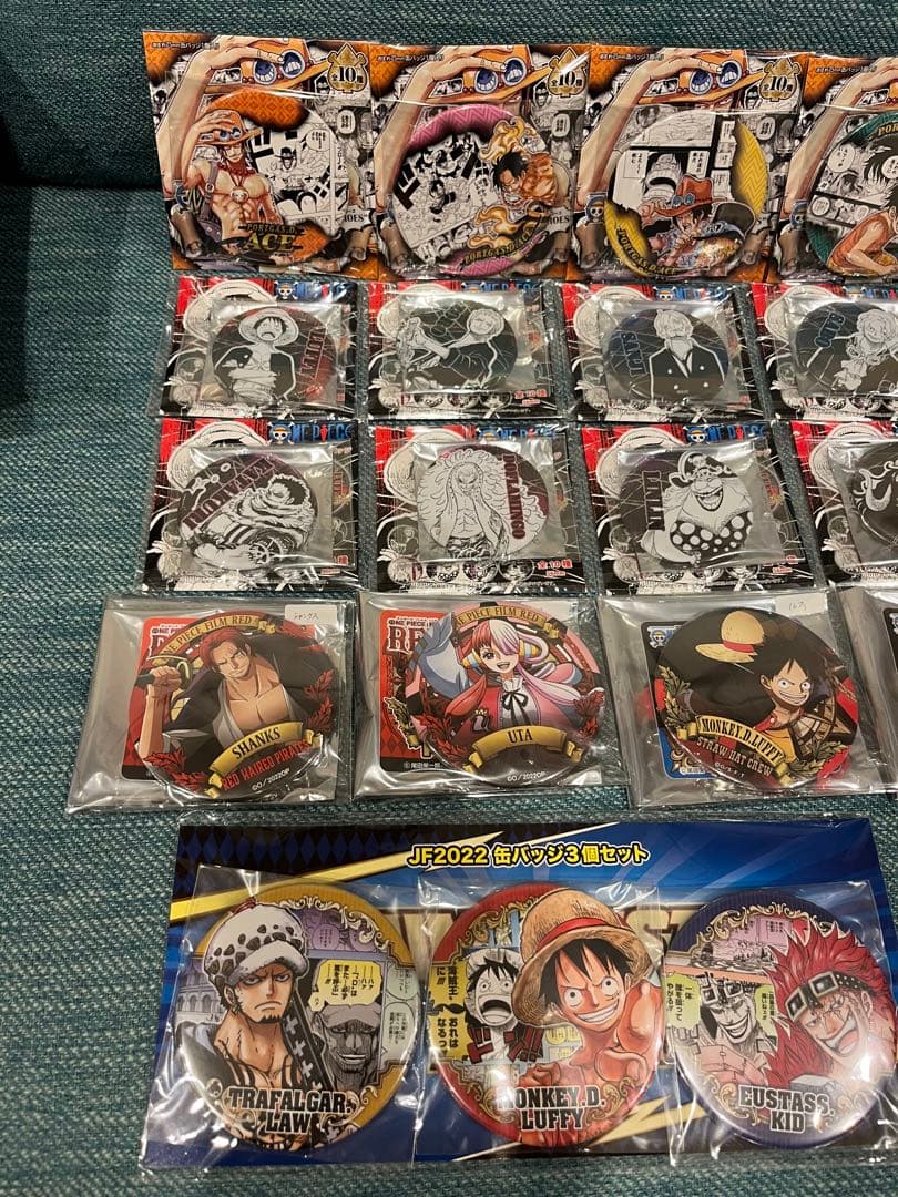 【全90点以上】　ワンピース　ONE PIECE 缶バッジ　輩 まとめ売り