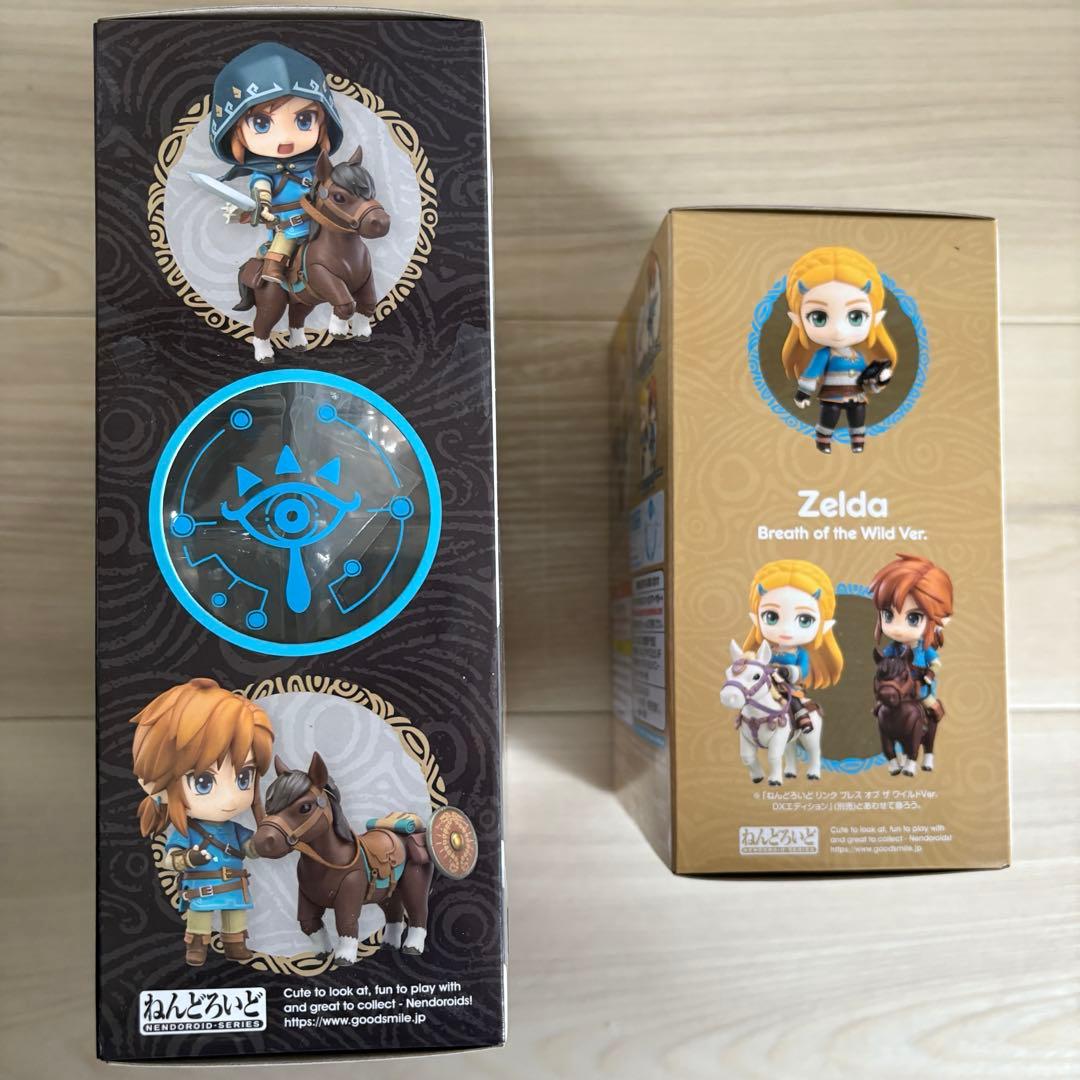 ねんどろいど リンク＆ゼルダ ブレス オブ ザ ワイルドVer.