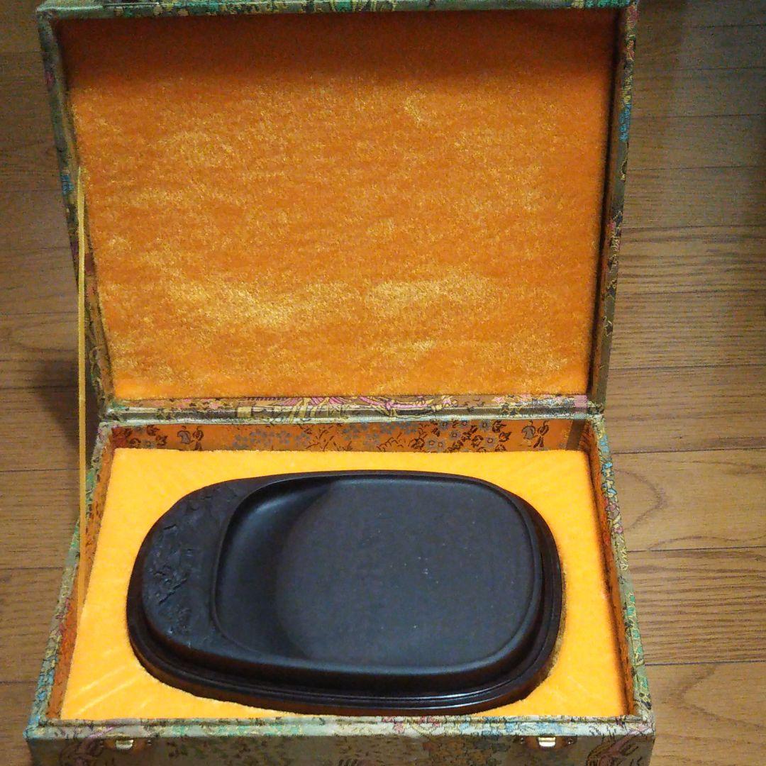 お値下げ  新品端溪硯　美品　箱付き