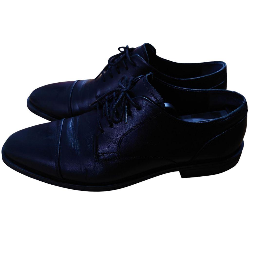 COLE HAAN 本革 ストレートチップ 黒 8M 26cm ビジネス 革靴