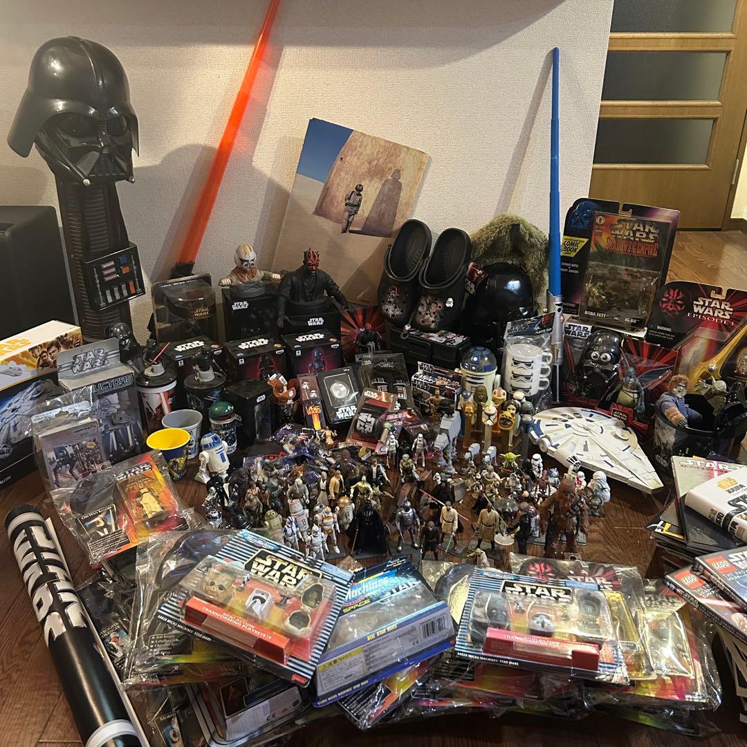 STAR WARS スターウォーズ グッズまとめ売り フィギュア 雑貨 本