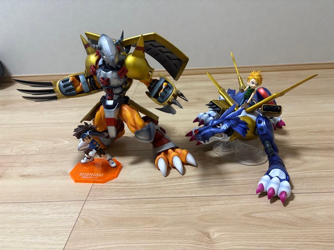 パールさん専用ウォーグレイモン＆八神太一 メタルガルルモン&石田ヤマト